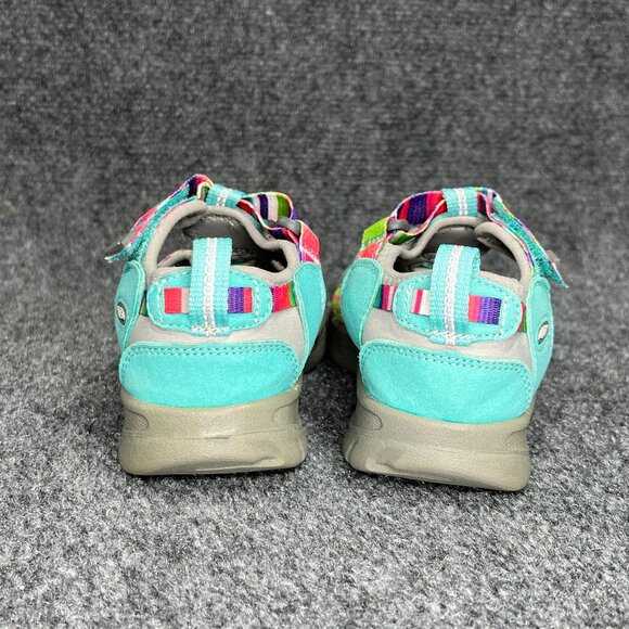 Keen Whisper Sandals Youth Size 12 Raya Fusion Turquoise Outdoor Athletic Water - Picture 5 of 11
